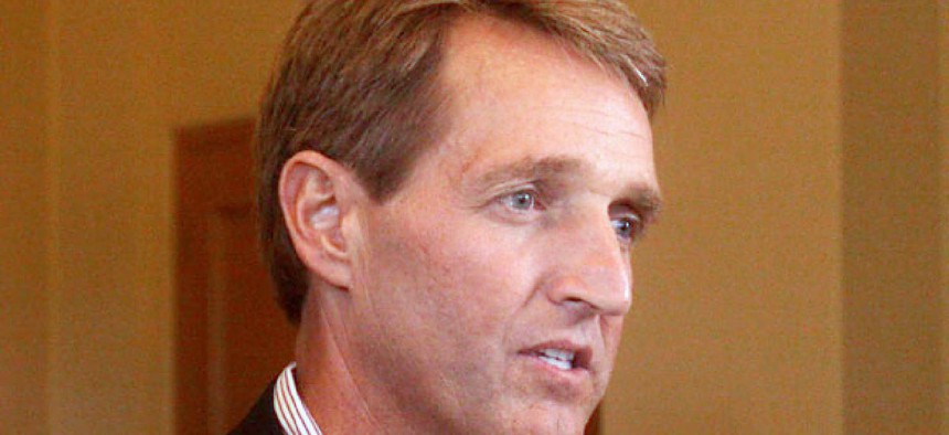 "The only thing worse than the sequester is no sequester. We have got to hit those budget targets," Sen. Jeff Flake, R-Ariz., said.