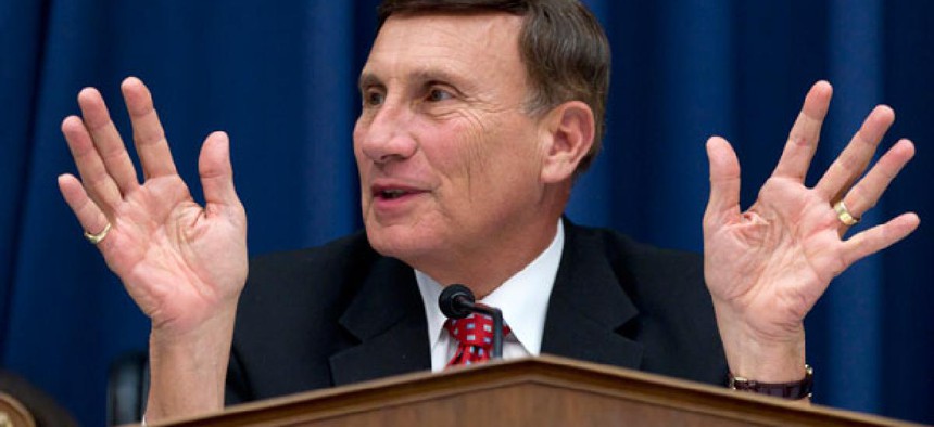  “Maybe Congress could redirect the cuts to go beyond the big defense cuts. But a lot of people will be running around with their hair on fire,” said Rep. John Mica, R-Fla.