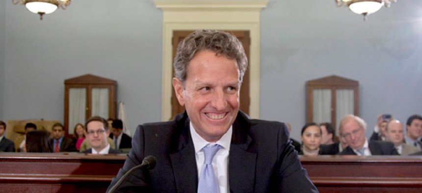 Treasury Secretary Timothy Geithner stepped down last month.