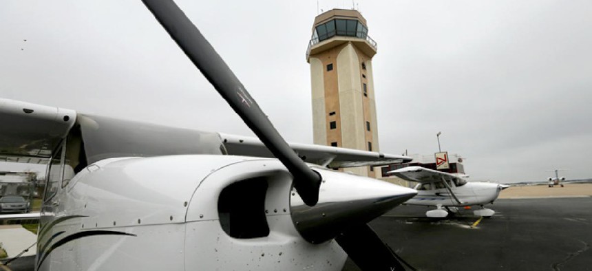 The Collin County Regional Airport in McKinney, Texas