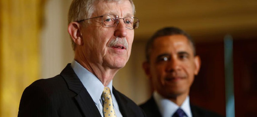 Dr. Francis Collins spoke at the White House today about the initiative.