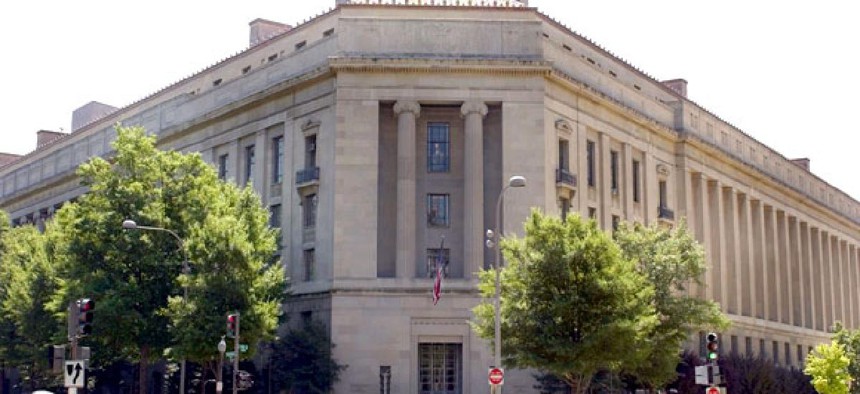 The Justice Department headquarters in Washington.