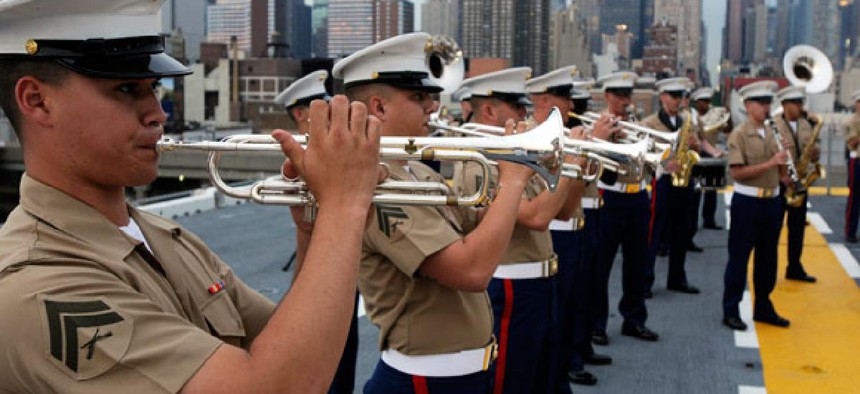 Fleet Week in New York was canceled this year due to the cuts.
