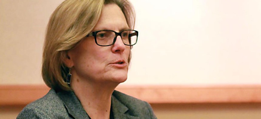 Acting Commerce Undersecretary Kathryn Sullivan told employees that department officials were able to obtain budget flexibility, allowing the agency to avoid furloughs for all 12,000 of its employees.