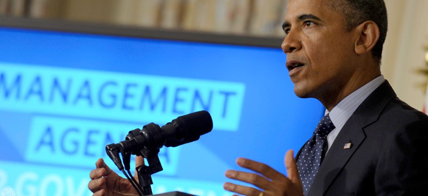 President Obama outlines his vision for better government services. 