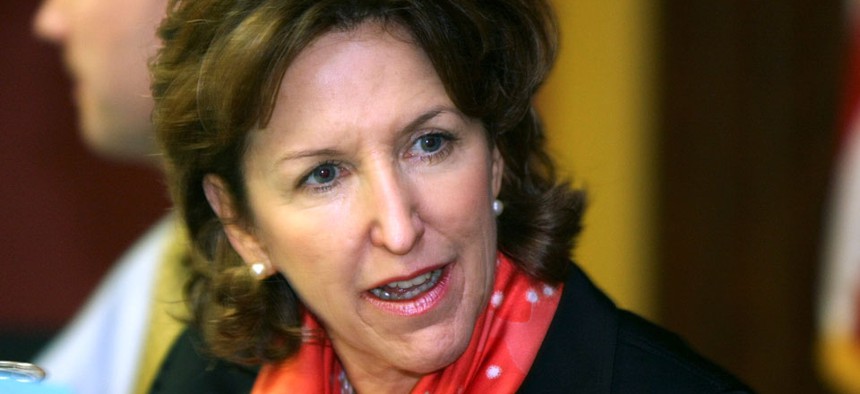  “I was disappointed to learn this pay increase will proceed,” said Sen. Kay Hagan, D-N.C., during a press teleconference Tuesday.   