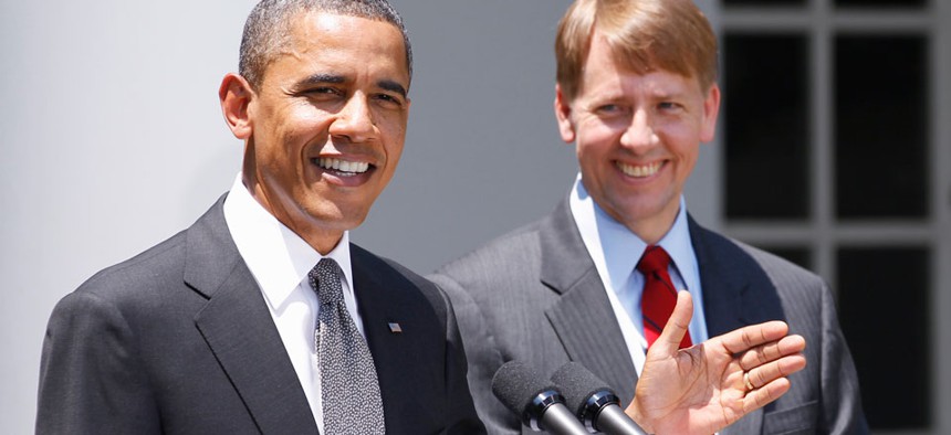 The deal permitted Richard Cordray to be approved as head of the Consumer Financial Protection Bureau in a 66-34 vote.