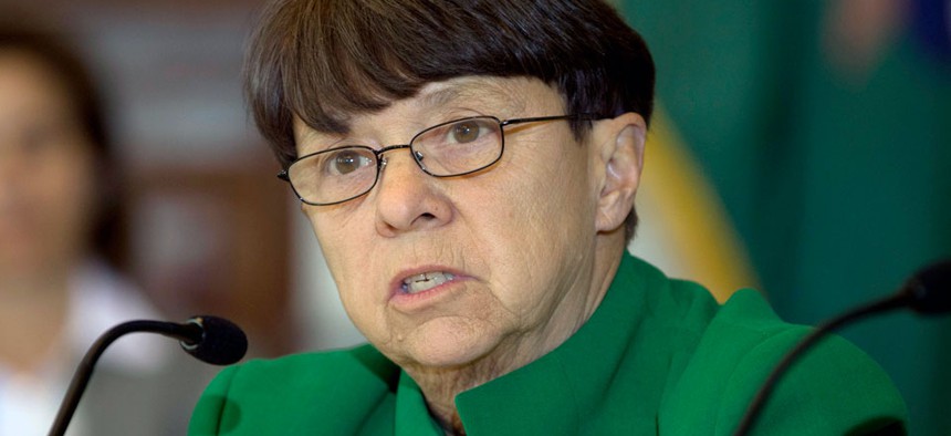 Securities and Exchange Commission (SEC) Chair Mary Jo White