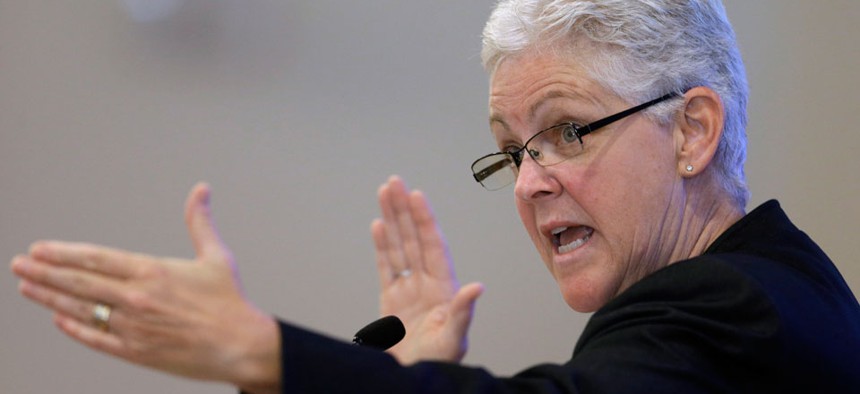 EPA Administrator Gina McCarthy made the announcement in a video sent to employees Wednesday.