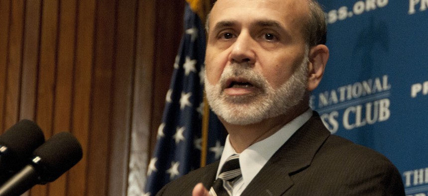 Federal Reserve Chairman Ben Bernanke arguably wields the nation's last policy lever in his central bank's monetary policy.