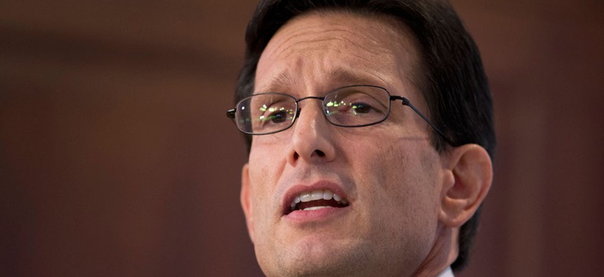 Rep. Eric Cantor, R-Va., included the spending measure in his weekly legislative schedule after lawmakers returned to Capitol Hill following a month-long recess. 