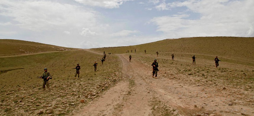 As Afghan National Security Forces take the lead in the region, they face remnants of insurgent groups and criminals.