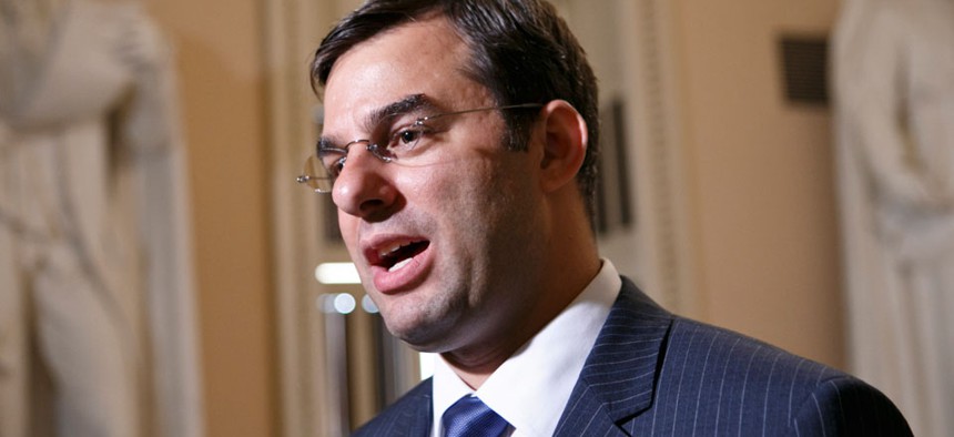 "There's always revenue coming into the Treasury, certainly enough revenue to pay interest," said Rep. Justin Amash, R-Mich. 