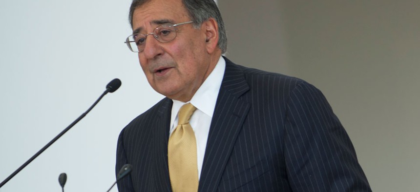 “It’s time to govern, to roll up our sleeves and get to work, like they should have done weeks ago in a budget conference,” Panetta told reporters at a National Press Club event .