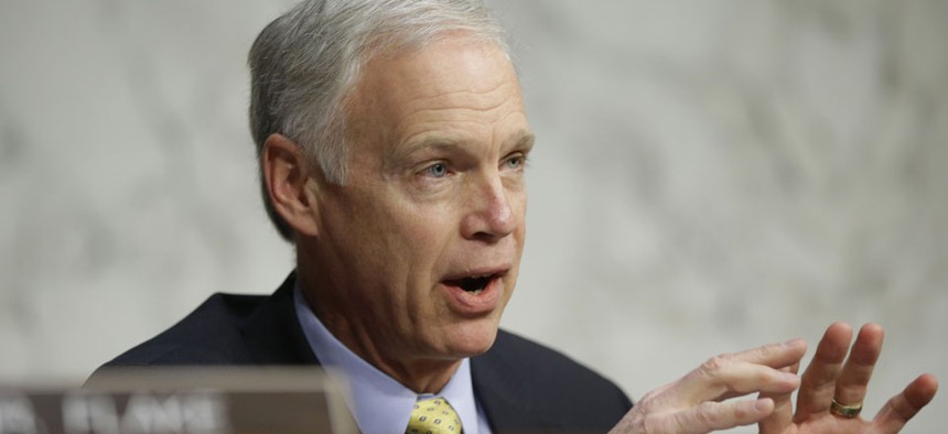 “When you start talking numbers and start throwing out charts and graphs, people’s eyes glaze over,” said  Sen. Ron Johnson, R-Wis.