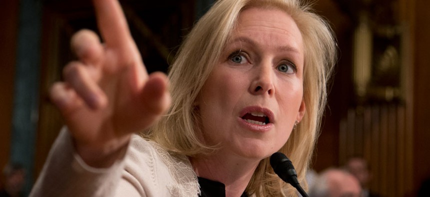 Sen. Kirsten Gillibrand, D-N.Y., is trying to combat military sexual assaults by taking the decision of whether to prosecute out of the chain of command.