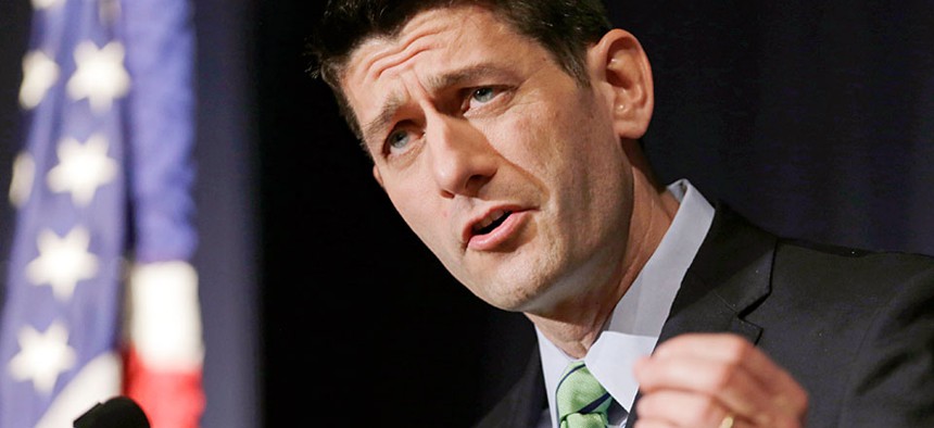 Rep. Paul Ryan, R-Wis., cochair of the conference committee.