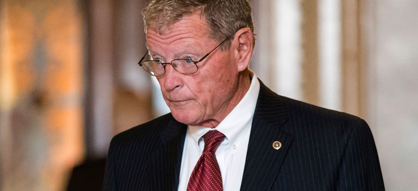 “There is not the time to go through a process where you are going to have amendments,” Sen. James Inhofe, R-Okla.,  said. “That is behind us.”