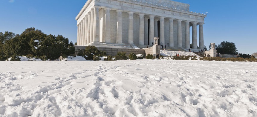 Several inches of snow are expected in the DC area Tuesday.