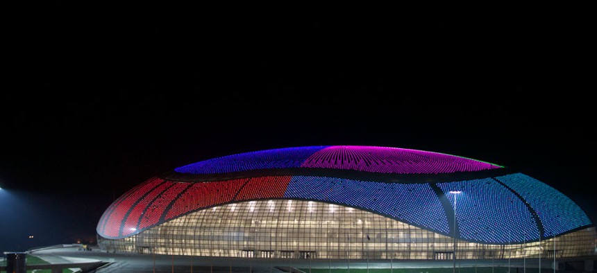 The Olympic ice hockey events will be held at Bolshoy Ice Dome in Sochi.