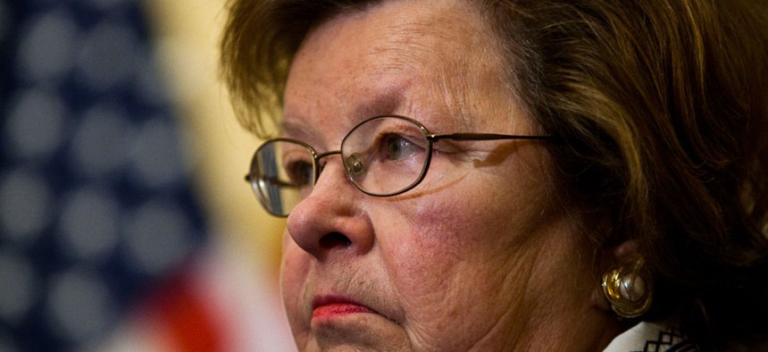 Sen. Barbara Mikulski, D-Md., leads the chamber's Appropriations Committee.