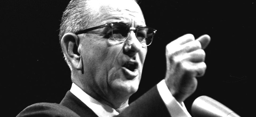President Lyndon Johnson declared war on poverty nearly 50 years ago.