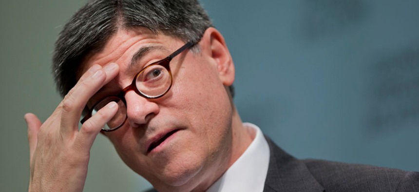 “The significantly smaller amount of headroom that can be freed up now will quickly be exhausted by the large obligations of the government that occur in the month of February,” Jacob Lew wrote.