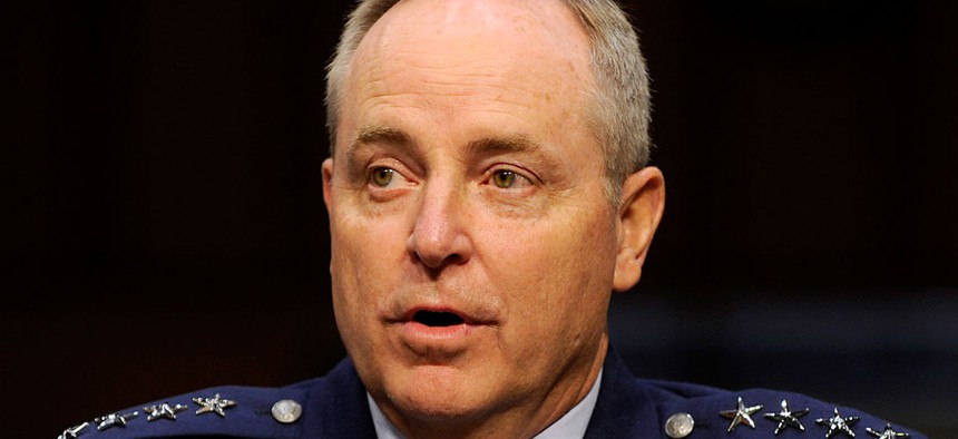 Gen. Mark Welsh, the Air Force's chief of staff, has testified about the impact budget cuts will have on the military branch.