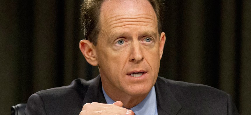 “That’s not an ideal pay-for, in part because it is so distant,” said Republican Sen. Pat Toomey of Pennsylvania. 