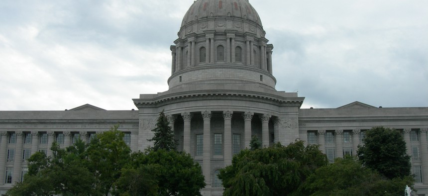 The Missouri state house is located in Jefferson City.