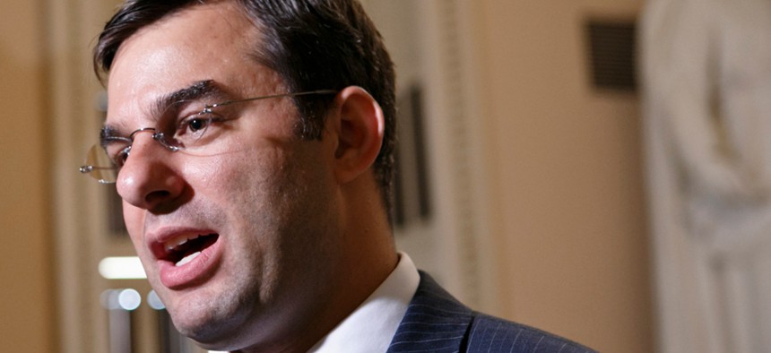 Rep. Justin Amash, R-Mich., filed an amendment Monday that would take a key section of the USA Freedom Act.
