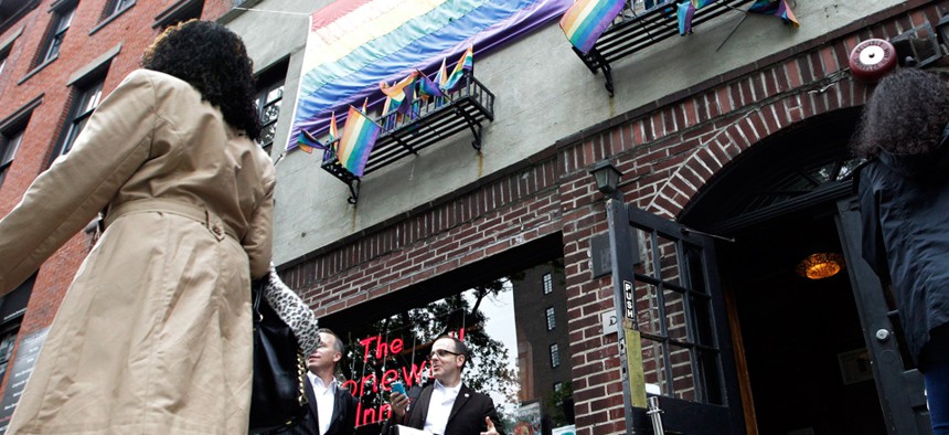 New York's Stonewall Inn gained federal distinction in 2000.