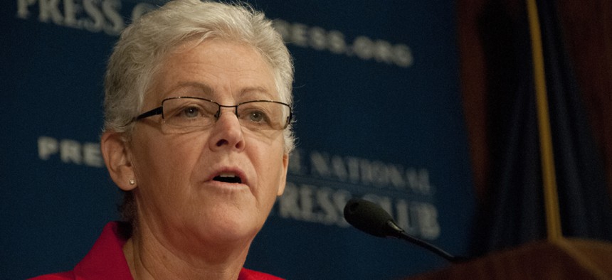 "I believe it is my obligation to provide the leadership and stewardship needed to ensure we grow the kind of organization that the dedicated, hardworking, professional public servants at EPA deserve,” EPA's Gina McCarthy said.