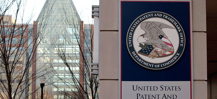  The U.S. Patent and Trademark Office is seen in Alexandria, Va.