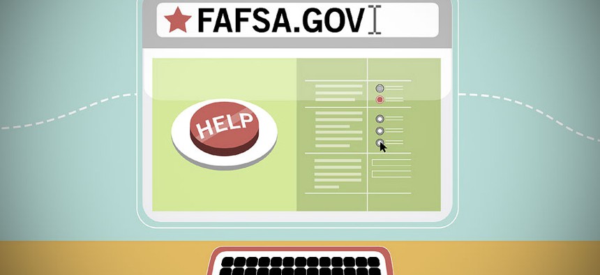 An illustration of FAFSA.gov