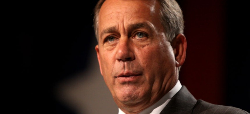 House Speaker John Boehner says the lawsuit is not about impeachment. 