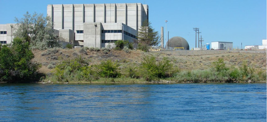 Reactor at the Hanford Nuclear Reservation. 