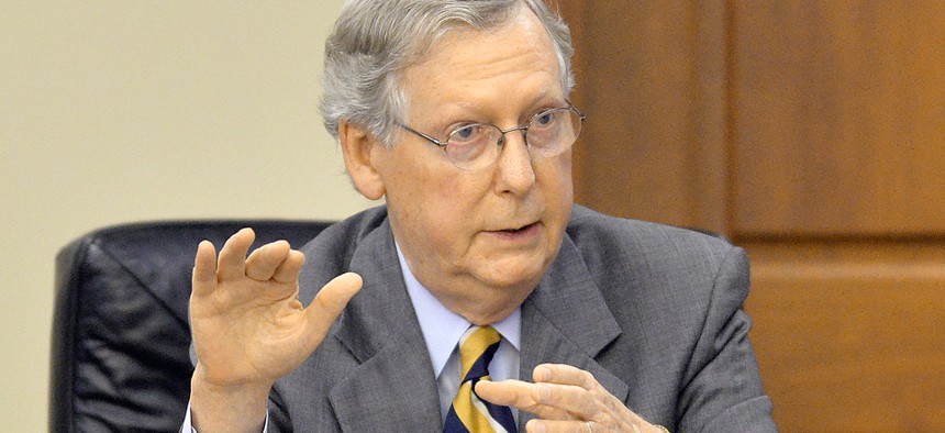 Sen. Mitch McConnell, R-Ky., said shutdowns are a "failed policy."