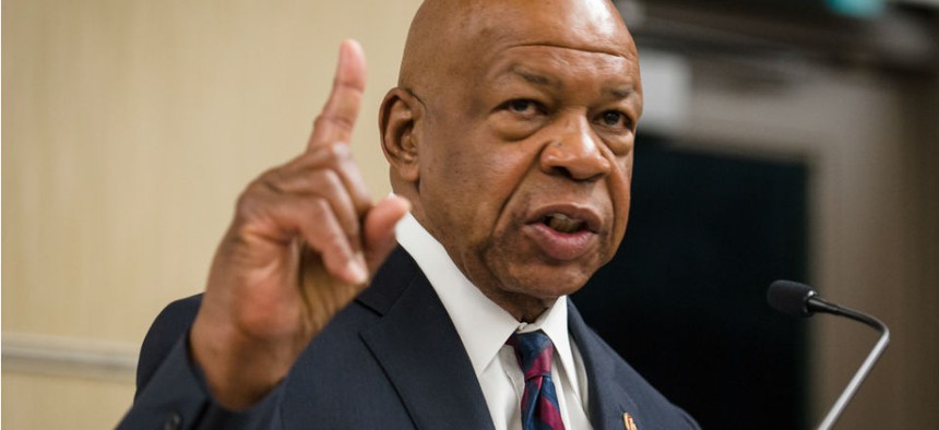 Rep. Elijah Cummings, D-Md., is among the lawmakers critical of USIS. 