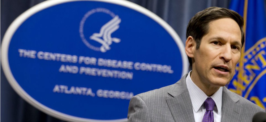 CDC Director Thomas Frieden addresses the public after confirming the Ebola case in Texas.