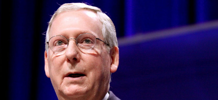 Senate Minority Leader Mitch McConnell has spoken out in favor of restrictions. 