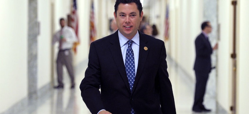 Rep. Jason Chaffetz, R-Utah, introduced legislation that would require agencies to fire employees who haven't paid their taxes.