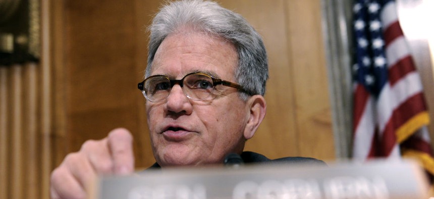 Sen. Tom Coburn, R-Okla., says the data about VA employees claiming official time is disturbing.
