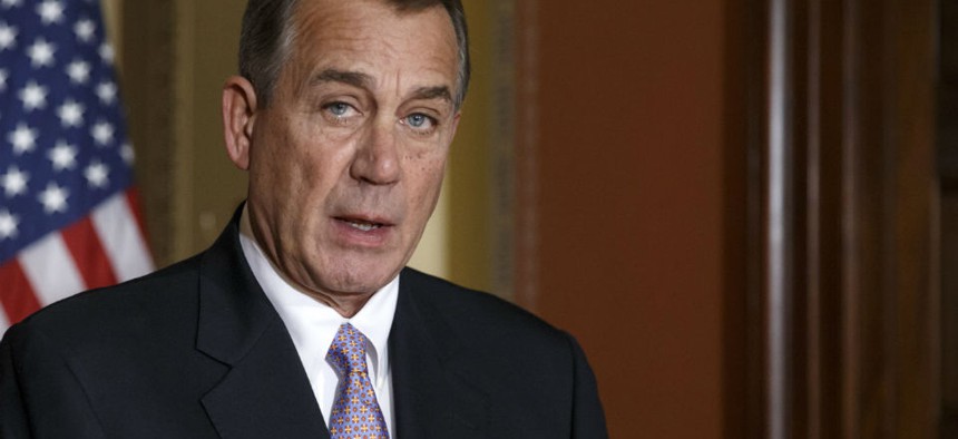 "The House has an obligation to stand up for the Constitution," said Speaker John Boehner. 