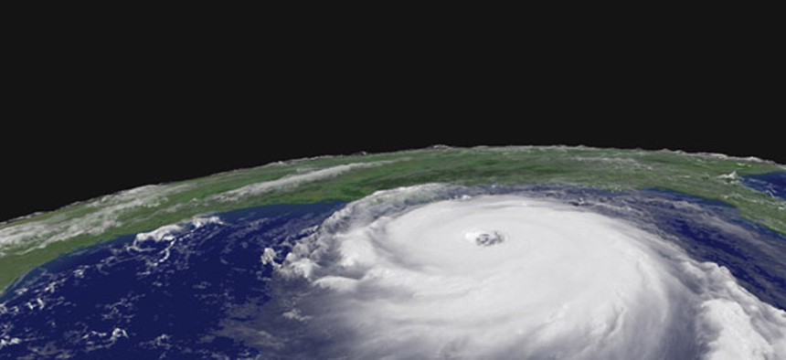 Hurricane Katrina devastated the Gulf Coast in 2005. 