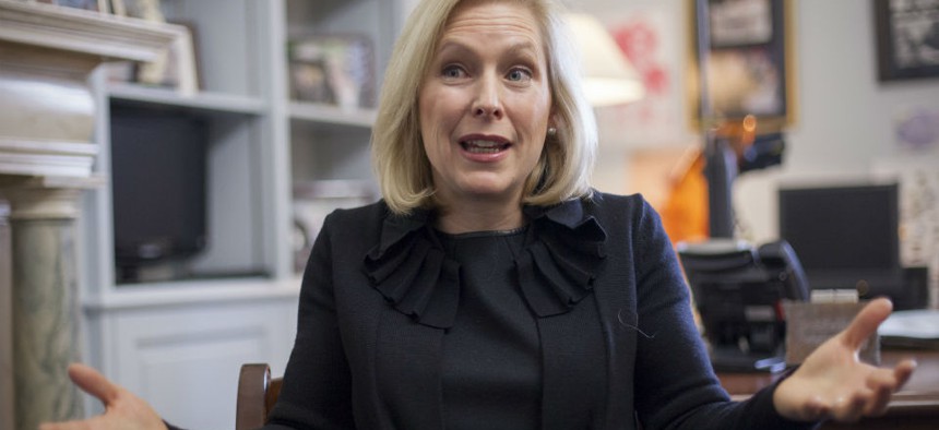 Sen. Kirsten Gillibrand, D-N.Y., is leading efforts to limit military commanders' authority over sexual assault cases.