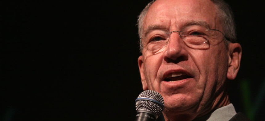 Sen. Chuck Grassley, R-Iowa, endorsed the bill and placed it on the Judiciary Committee's calendar. 