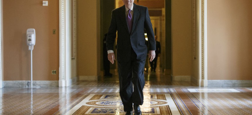 Senate Majority Leader Mitch McConnell, R-Ky., hasn't shared how he plans to proceed. 