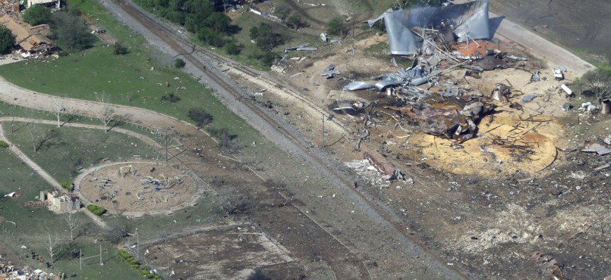 The Chemical Safety Board helped investigate the April 2013 explosion of a fertilizer plant in West, Texas. 