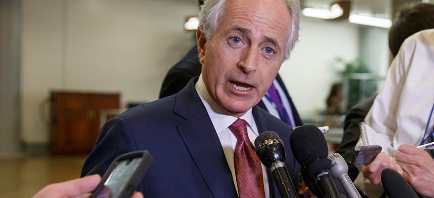 Senate Foreign Relations Chairman Bob Corker has been in talks with the White House.